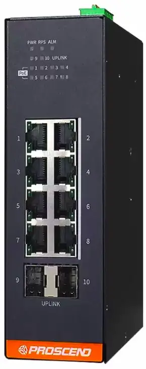 PROSCEND 850G-10PWI Industrial Ethernet Switch