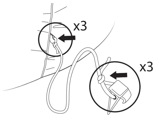 SHARPER IMAGE 5 Ft. Inflatable Animated Jack O Lantern - Stake B 1