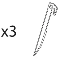 SHARPER IMAGE 5 Ft. Inflatable Animated Jack O Lantern - Stake B