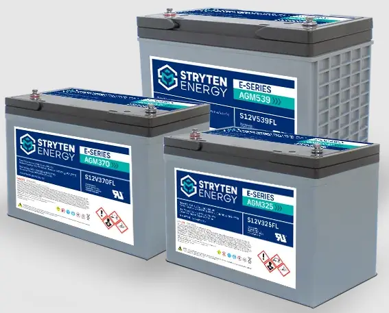 STRYTEN ENERGY E-Series AGM Batteries