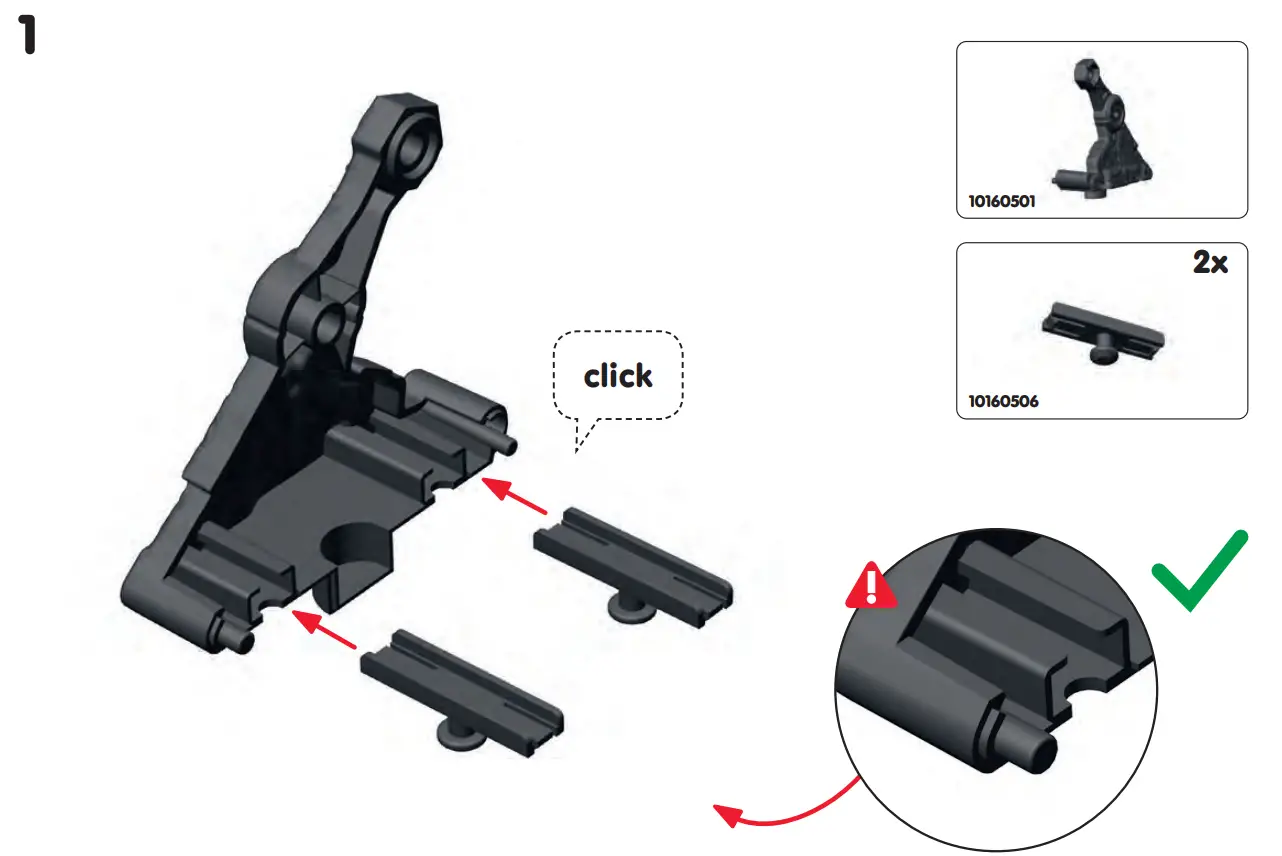 chleich 42618 Catapult with Mini Creature - Figure 1