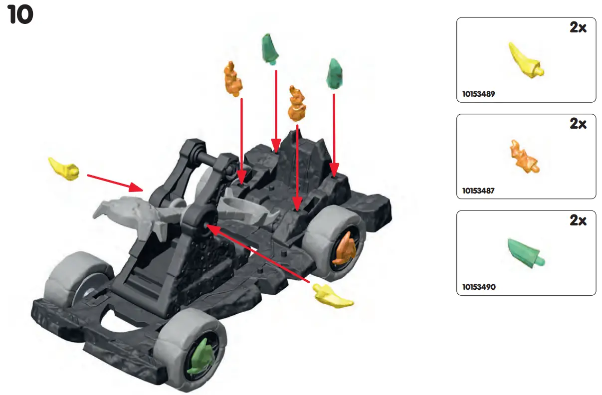 chleich 42618 Catapult with Mini Creature - Figure 10