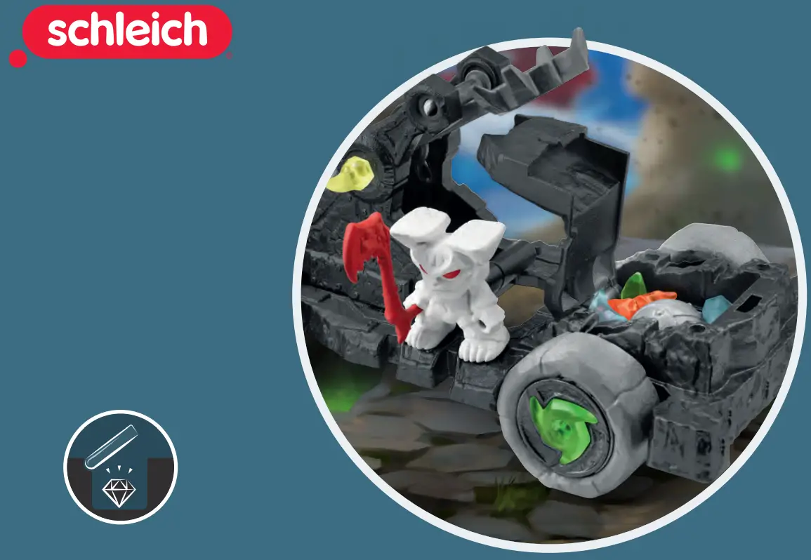 chleich 42618 Catapult with Mini Creature - Figure 14