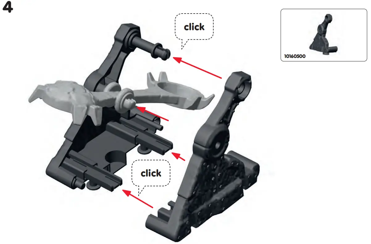 chleich 42618 Catapult with Mini Creature - Figure 4