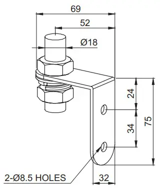 Qlight STA25SLM Slim LED Tower Lights - Pole Mounting 2