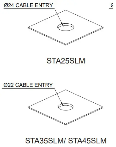 Qlight STA25SLM Slim LED Tower Lights - Specifications