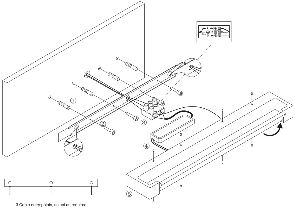 HALCYON S503 Non Dimmable LED Light
