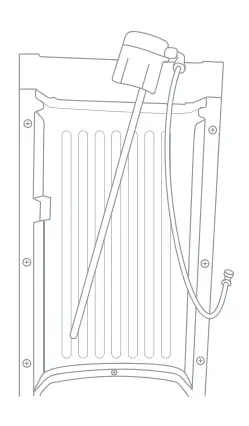 Comfee D1SAXorgv6L Bottom Loading Water Dispenser Express Cooling Water Cooler - bottle
