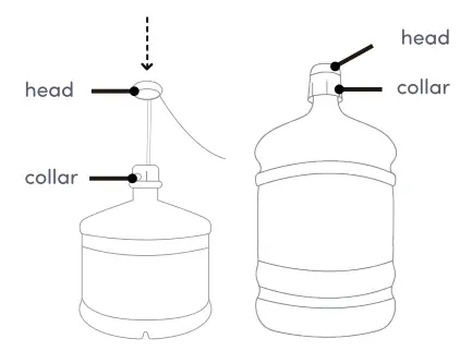 Comfee D1SAXorgv6L Bottom Loading Water Dispenser Express Cooling Water Cooler - bottle3