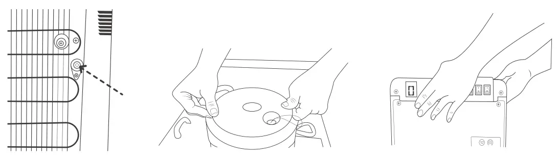 Comfee D1SAXorgv6L Bottom Loading Water Dispenser Express Cooling Water Cooler - bottle7