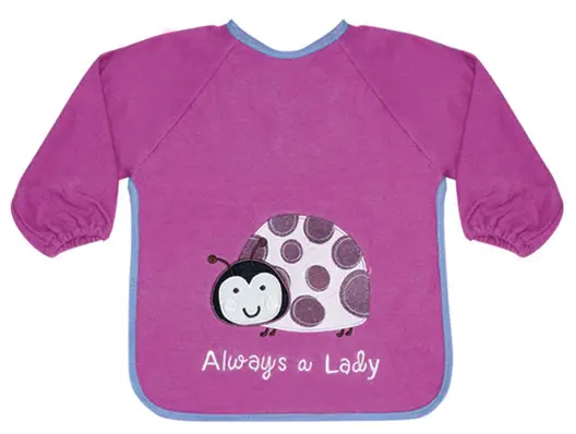 lorelli 1026027 Bib Embroidery with Sleeves