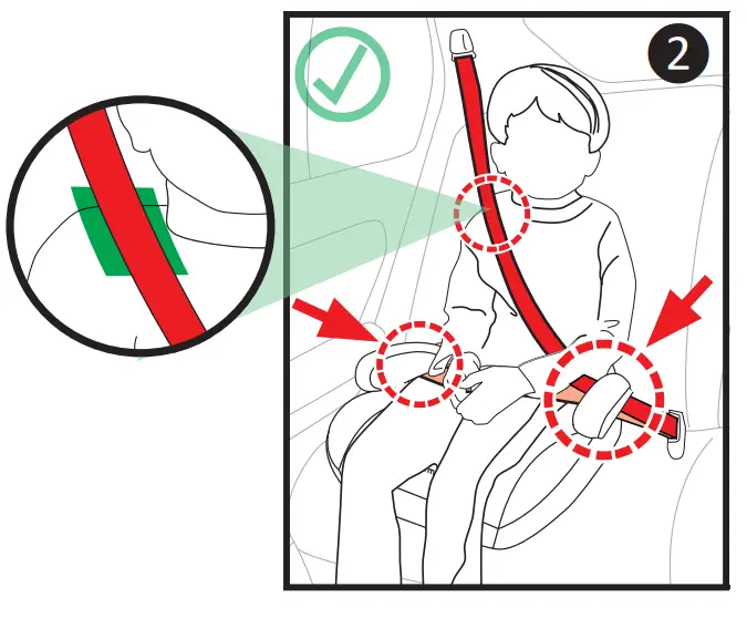 SECURE ELITE 2 In 1 Belt Positioning Booster Car Seat 1