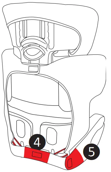 SECURE ELITE 2 In 1 Belt Positioning Booster Car Seat - Backet 1