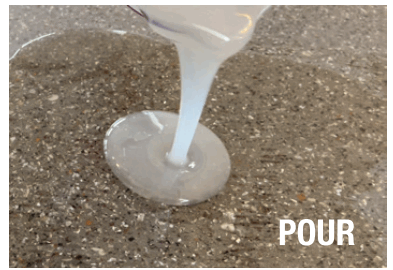 DAICH LuxROCK Solid Surface Granite Countertop Kit - FIg5