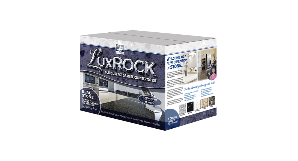 Daich Luxrock Solid Surface Granite Countertop Kit Instructions
