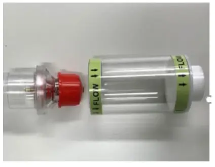 diamedica DPA 03 Twin Vaporiser Portable Anaesthesia System - PEEP valve