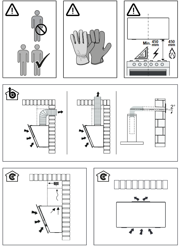 FRANKE FVAS A80 BK Wall Extractor Hood - fig 2