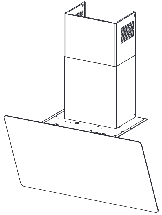 FRANKE FVAS A80 BK Wall Extractor Hood