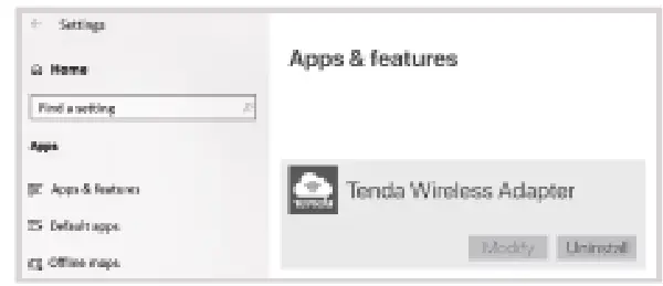 Tenda W311MI U2 AX300 Wireless USB Adapter - Apps.1