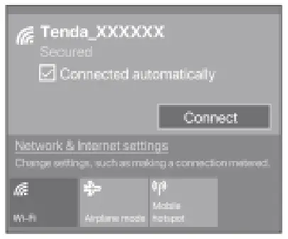Tenda W311MI U2 AX300 Wireless USB Adapter - Wi-Fi network
