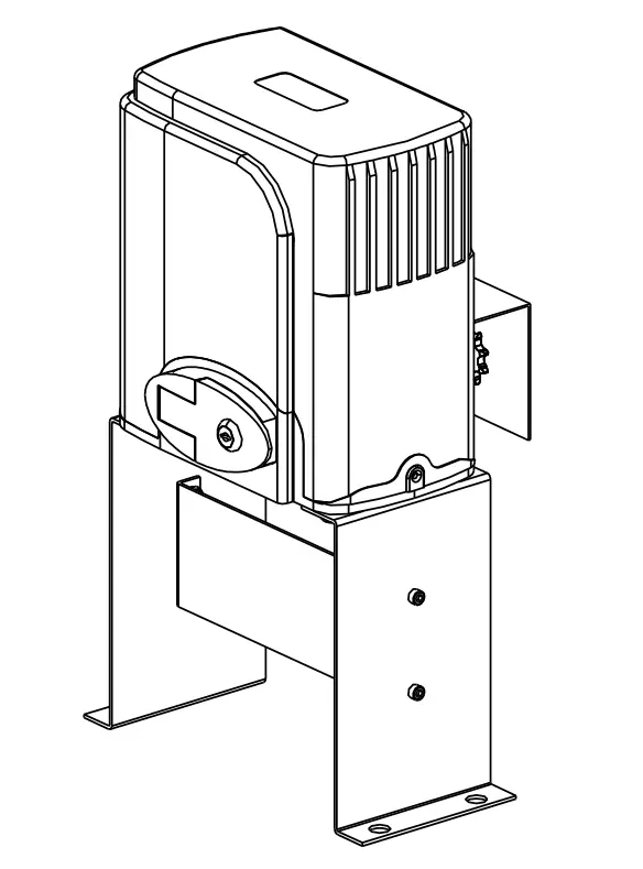DOORADO SGO-0000-00-BNHD-1 Slide Single Automatic Gate Opener Kit