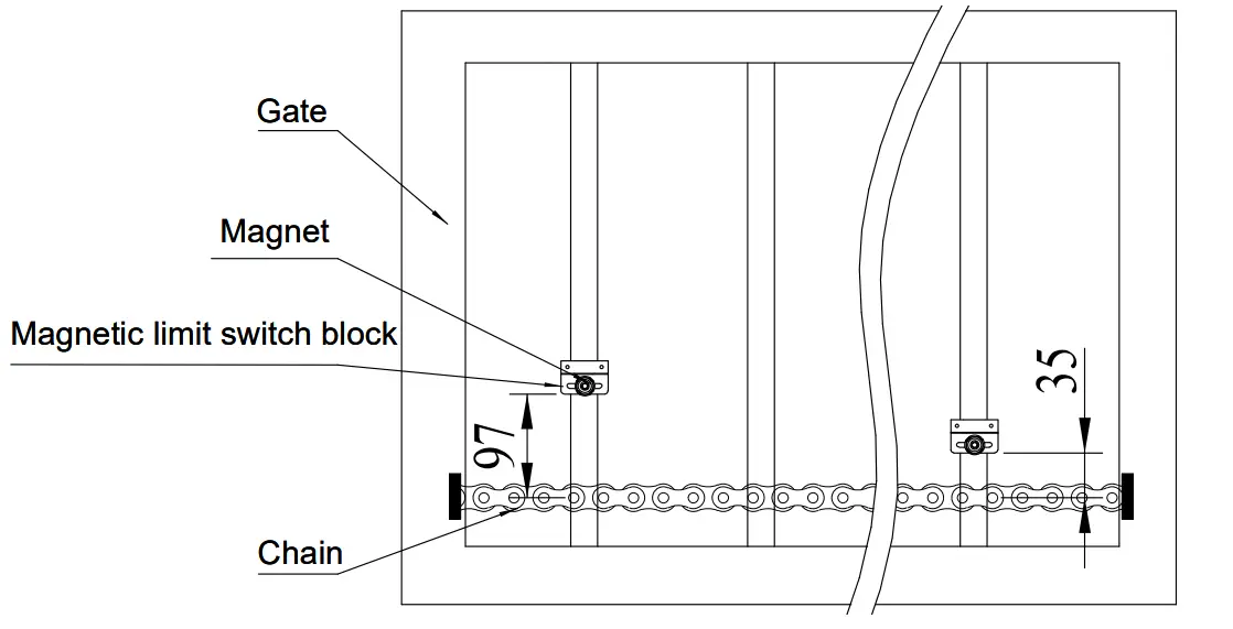 Limit switch adjustment