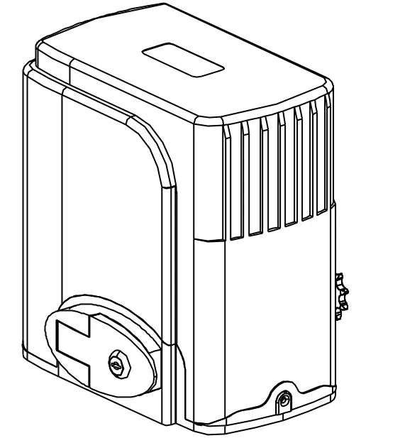DOORADO SGO-0000-00-BNHD-1 Slide Single Automatic Gate Opener Kit
