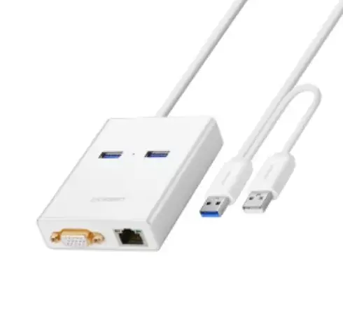 Ugreen 40242 Usb 3.0 To Vga + Ethernet + 2 Port Usb 3.0 Converter User Manual