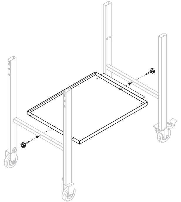 BLACKSTONE 2171 v01 Serve and Store Prep Cart - thumb screws 2