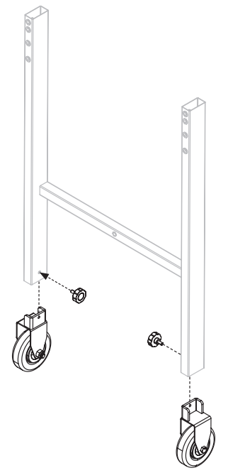 BLACKSTONE 2171 v01 Serve and Store Prep Cart - thumb screws