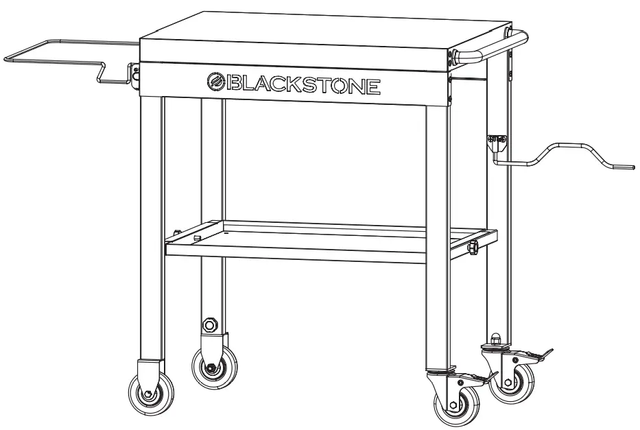 BLACKSTONE 2171 v01 Serve and Store Prep Cart