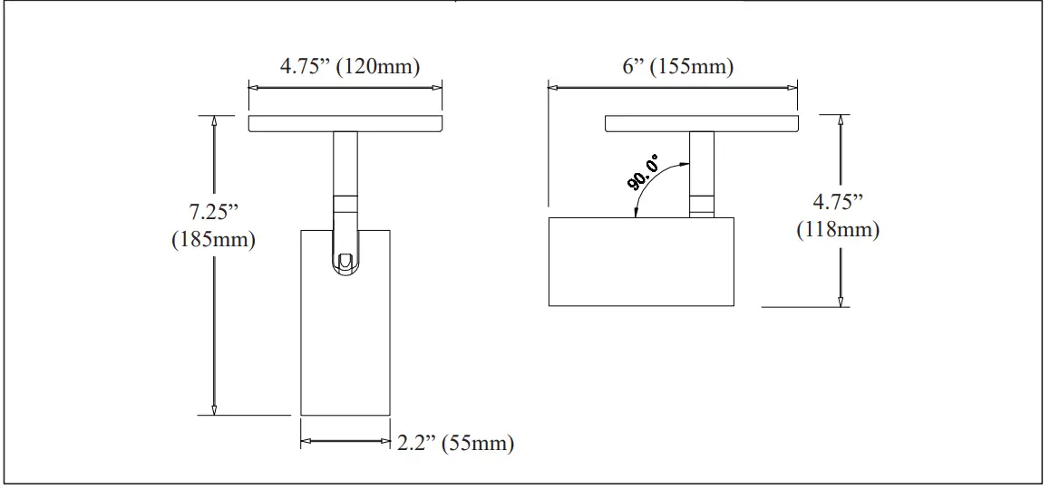 Dainolite-STY-71SPT-MW-Stanly-1-Light-Matte-White-Flush-Mount-Spotlight-02