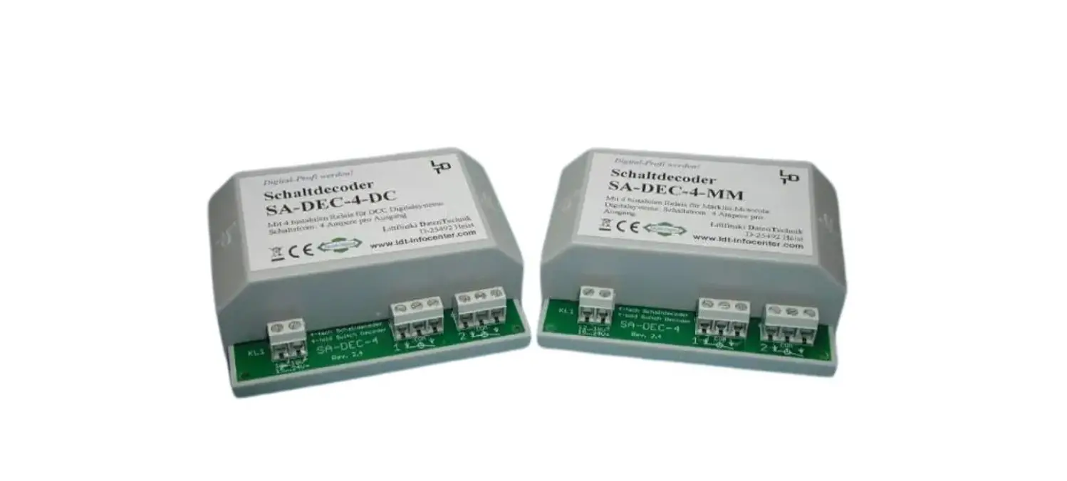 Ldt 4 Fold Decoder For Motor Driven Turnouts Instruction Manual