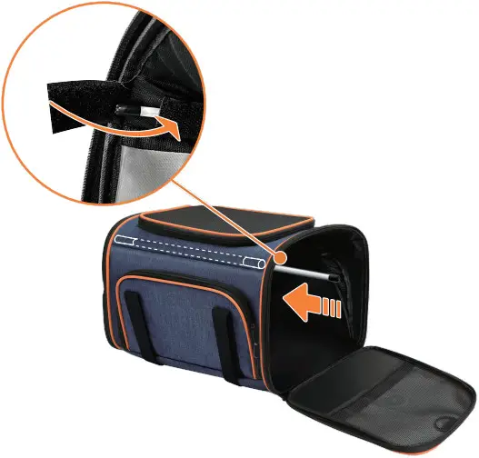 Meowant MW PB01 Pet Travel Carrier - Expending 2