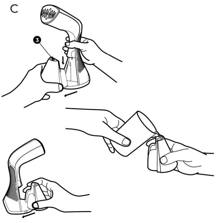 Before the first use