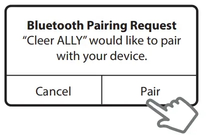 Bluetooth Pairing