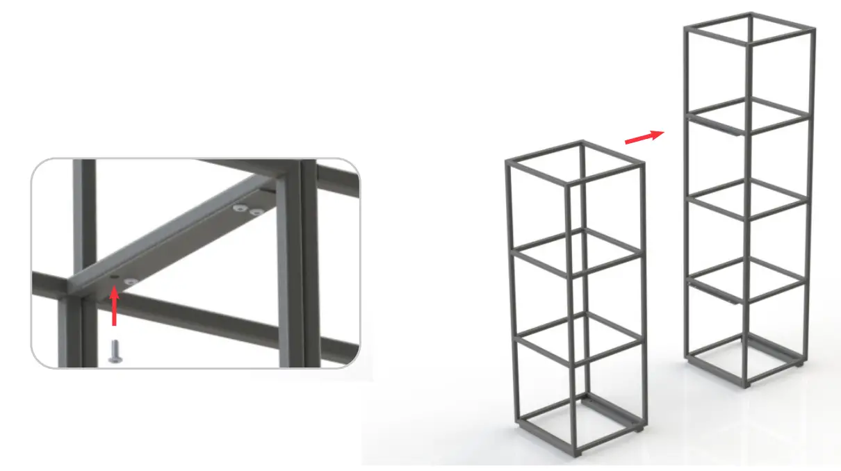 Flux Frame Linking Assembly