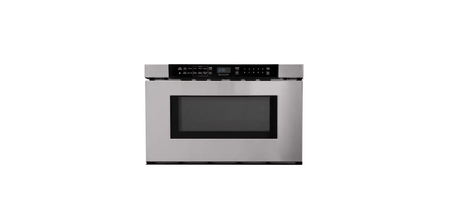 Smd2440js Sharp Microwave Drawer Oven Installation Guide