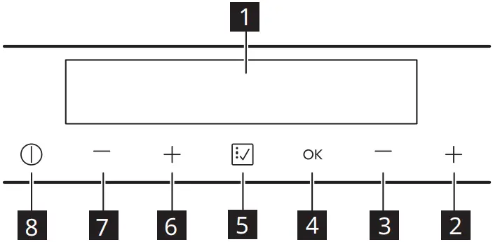 IKEA ISANDE Fridge Freezer - Control panel