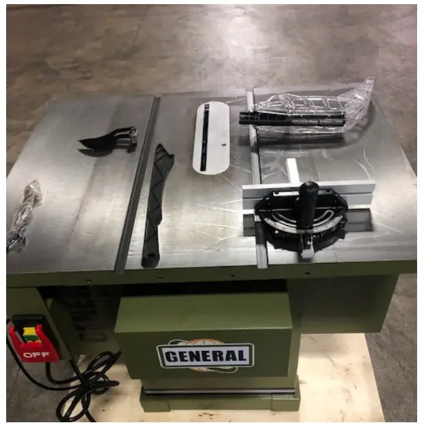 CENERAL 850-3 10 Inch Automated Deluxe Left Tilt Cabinet Saw - ELECTRICAL CONNECTIONS 2