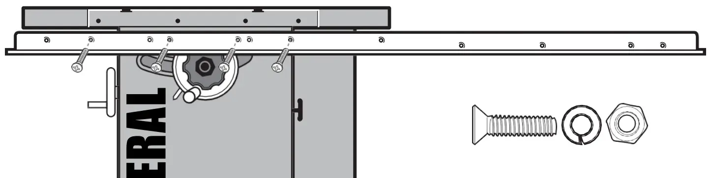 CENERAL 850-3 10 Inch Automated Deluxe Left Tilt Cabinet Saw - ELECTRICAL CONNECTIONS 5