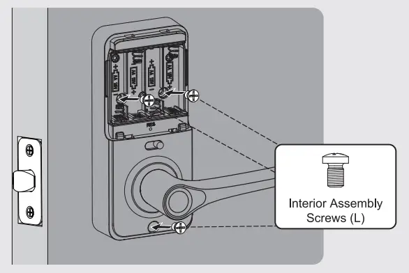 TeeHO AZ09 Smart Keypad Door Lock - Dimensions 14