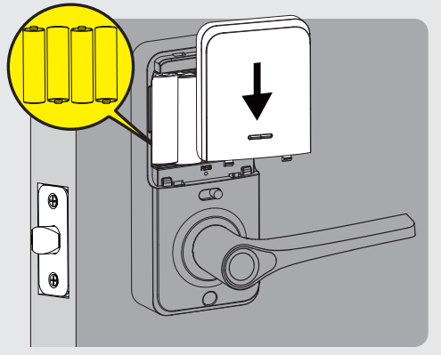 TeeHO AZ09 Smart Keypad Door Lock - Dimensions 15