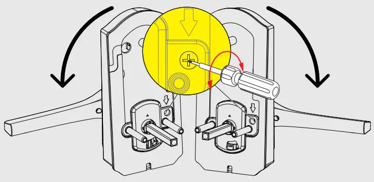TeeHO AZ09 Smart Keypad Door Lock - Dimensions 8