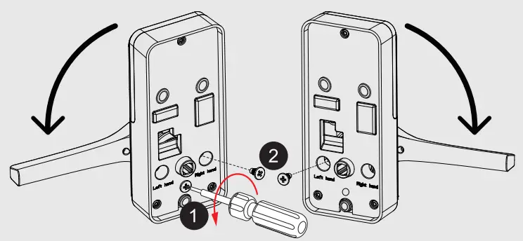 TeeHO AZ09 Smart Keypad Door Lock - Dimensions 9