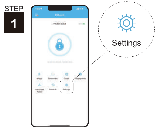 TeeHO AZ09 Smart Keypad Door Lock - Program 14