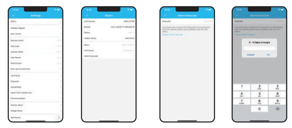 TeeHO AZ09 Smart Keypad Door Lock - Program 5