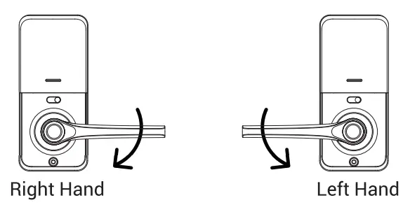 TeeHO AZ09 Smart Keypad Door Lock - door 1