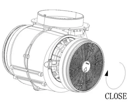 LIVINOX LCH NITE 90BL Range Hood -lock4