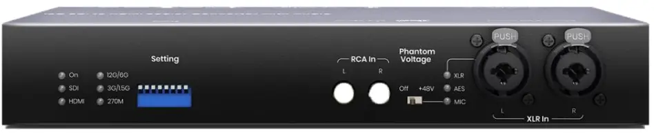 SC T SDI01A-12G 12G-SDI to HDMI 2.0 Converter